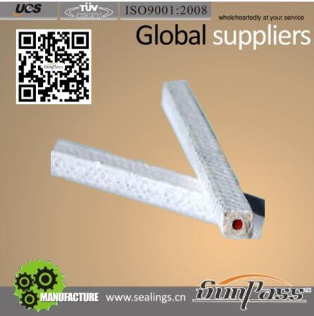 Empaquetadura Trenzada De Hilos Sintéticos Con Núcleo De Silicio