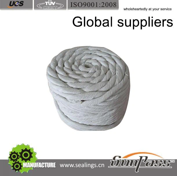 Packing Material Inconel Wire Jacketed Mesh Graphite Gland Packing Compression Packing Graphite Ring