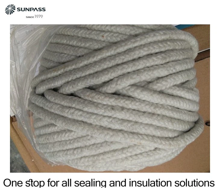 Ceramic Fiber Rope Round Braided Rope