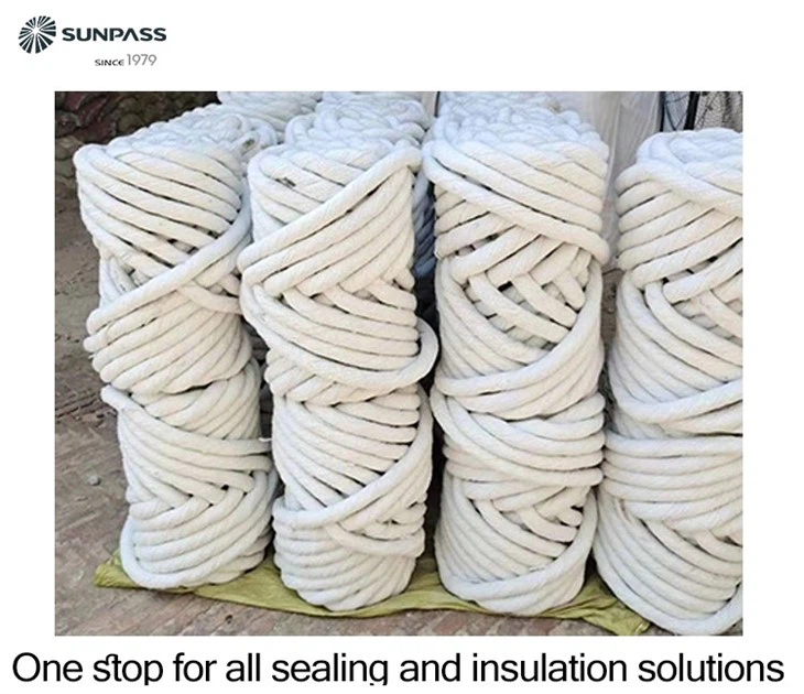 Ceramic Fiber Rope Round Braided Rope