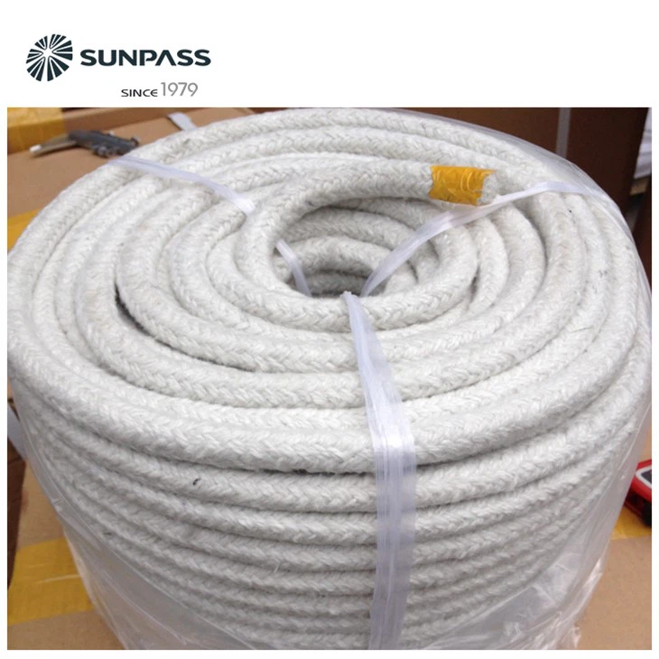 Ceramic Fiber Rope Round Braided Rope