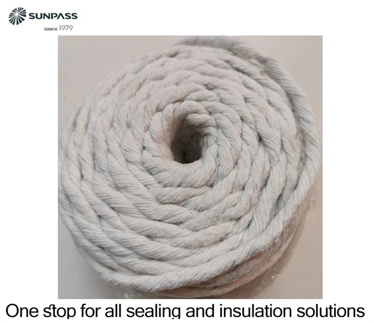 Ceramic Fiber Rope Round Braided Rope