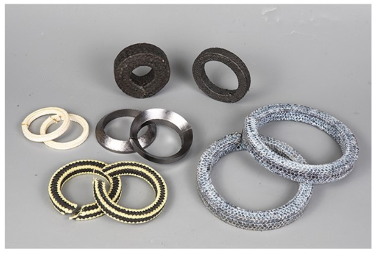 Pliable Graphite Compression Ring